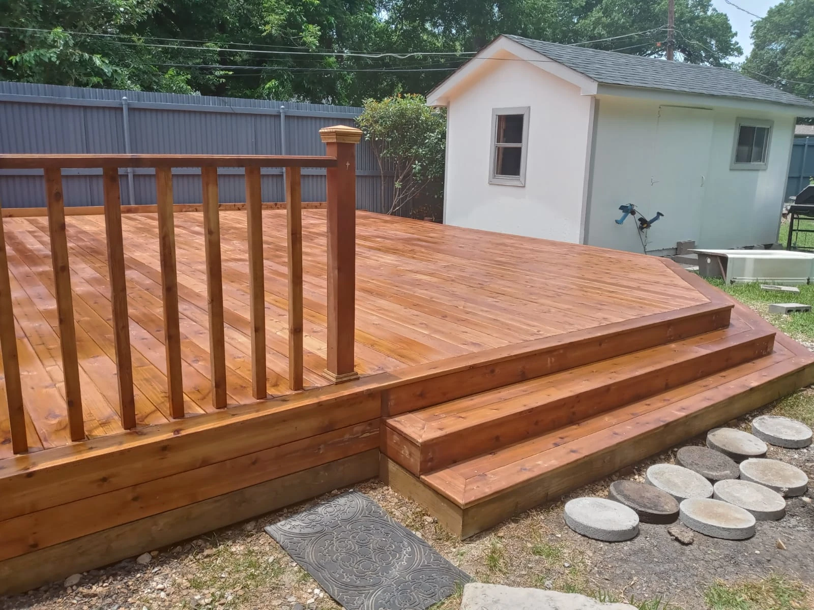 Deck and Fences